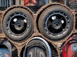 Recycled car parts